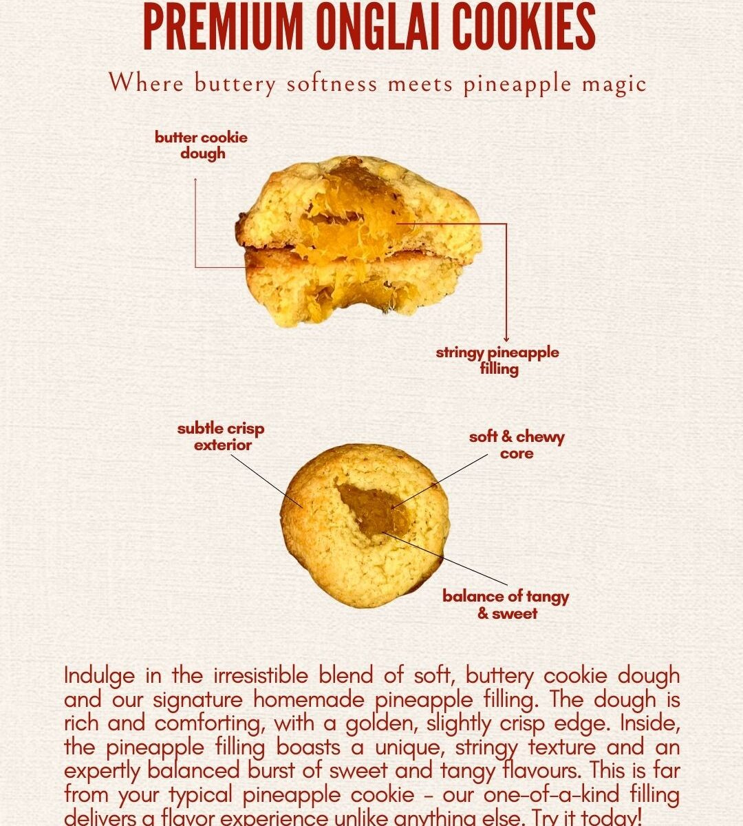Premium Ong Lai Soft Cookies